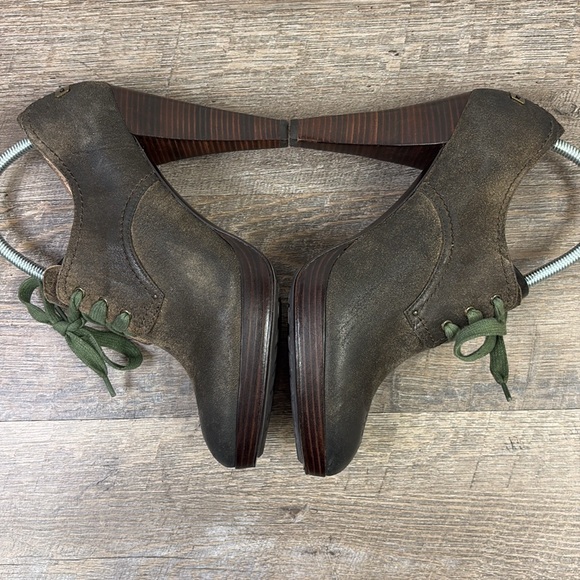 Frye HARLOW Oxford Heels Size 9.5 - Picture 5 of 13